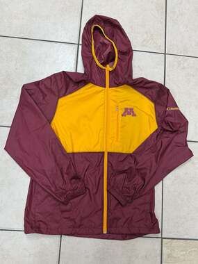 Columbia Minnesota Golden Gophers Hooded Full-Zip Windbreaker Jacket